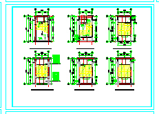 某小高层住宅框剪结构cad工程图纸_图1