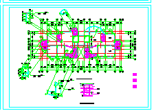 某小高层住宅框剪结构cad工程图纸-图二