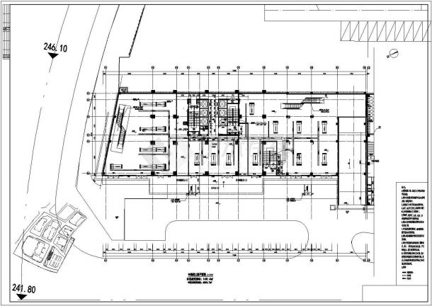 温州市某商业办公塔楼及裙楼空调通风系统设计施工CAD图纸-图二