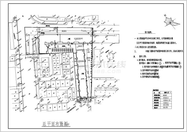 7799.31平米小区建筑设计施工图-图二