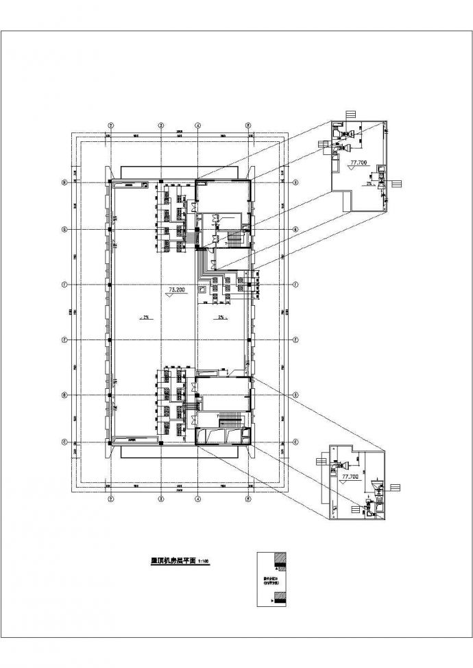 高层办公建筑空调通风及防排烟系统设计施工图_图1