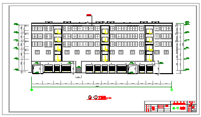 [上海]整套商住楼建筑cad设计图纸-图一