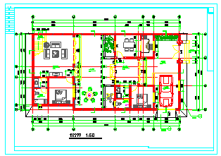 [北京]某两层四合院建筑cad设计施工图（含效果图）_图1