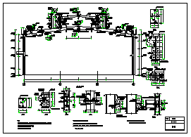 某单层工业厂房结构cad设计施工图纸-图一