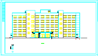 [贵阳]多层砖混结构烧伤医院建筑cad设计图纸_图1