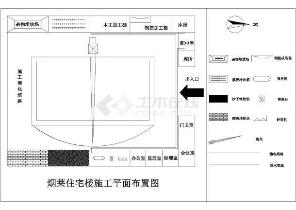 安徽某2层250㎡住宅楼建筑结构CAD图纸-图二