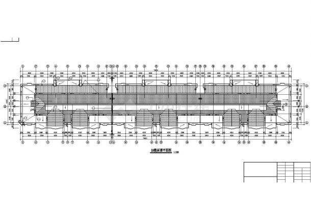 徐州市泰鼎花园小区刘6层混合结构住宅楼建筑设计CAD图纸（半地下室）-图一