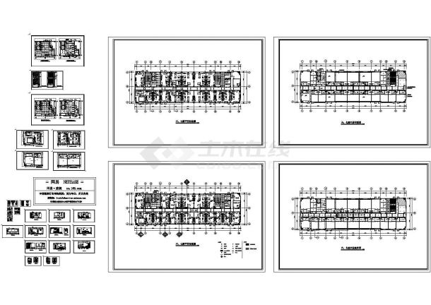  Decoration drawing of a national tax building 6-7 floors - Figure 1