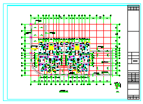[湖北]六层框架结构三级复杂程度住宅建筑cad设计图-图一