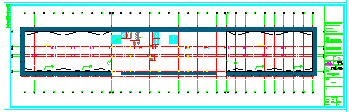 [宁夏]现代风格坡屋顶药厂生产区综合楼建筑cad设计施工图-图一