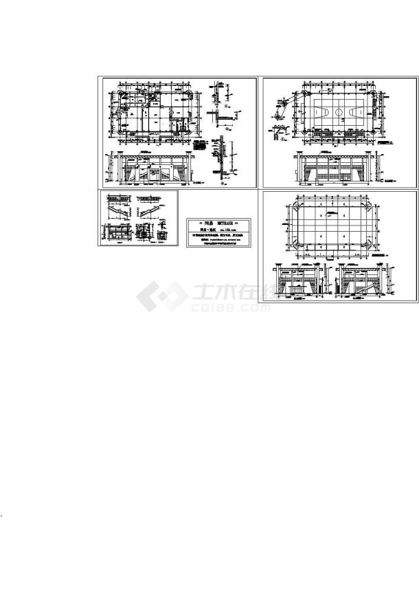 某操场设计施工图-图一