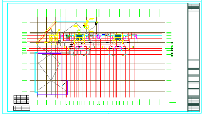 [西安]现代高层住宅带底商建筑cad设计施工图纸-图二