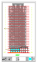 [浙江]二十七层塔式住宅楼建筑cad设计图纸-图一