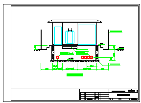 250KVA户外箱式变电站电气设计cad图纸_图1