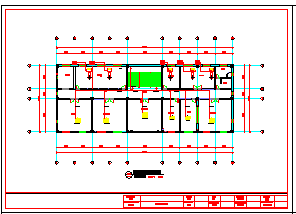 某小型办公楼空调平面cad设计图纸_图1