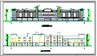 某大型超市全套设计建筑方案CAD施工图纸_图1