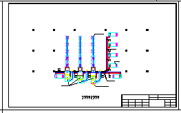 某电视台演播厅中央空调设计cad图纸_图1