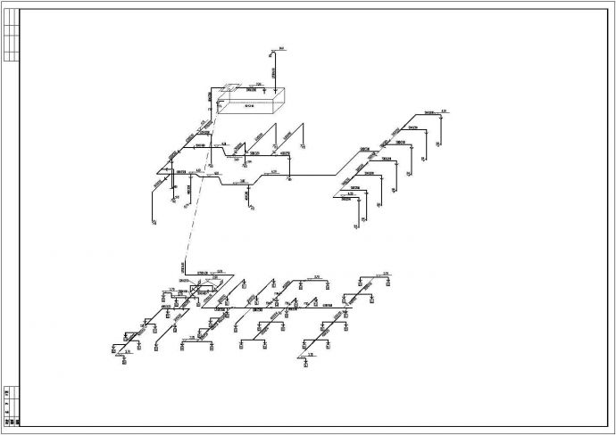 某精品食品加工厂制剂车间中央空调全套施工设计cad图纸_图1