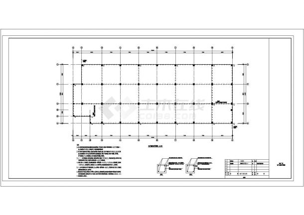 标准多层工业厂房强电CAD参考示意图-图一