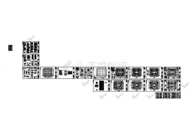 [福建]产业园生活配套区框架结构综合楼建筑结构施工图（2013）-图一
