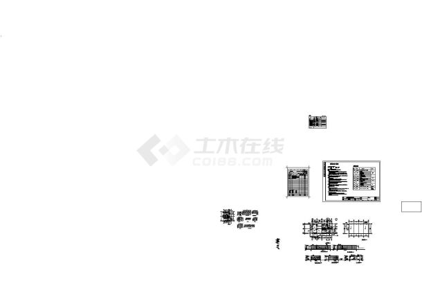 苏州教堂小型公厕设计建筑施工cad图，共四张-图一