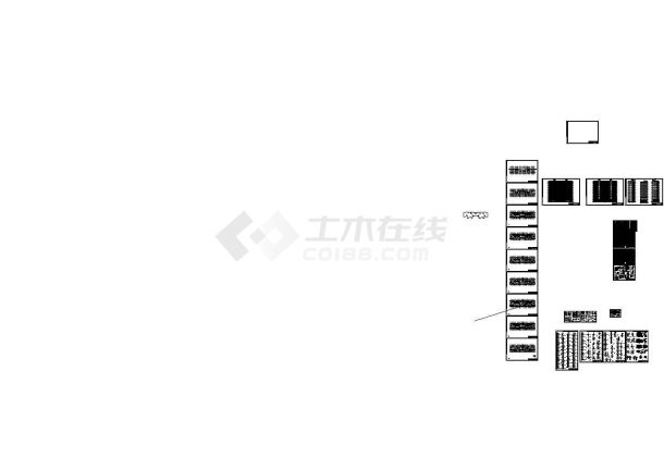 广东18层剪力墙结构住宅楼建筑结构施工图纸-图二