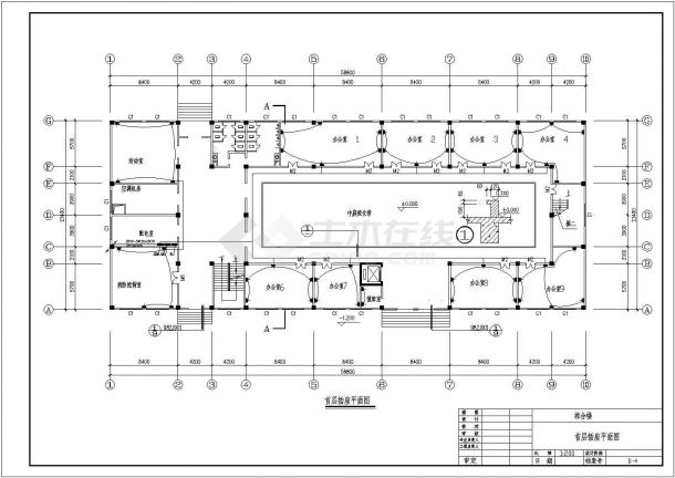 [[施工图]多层综合楼电气施工图，共十一张（含电气设计说明）-图一