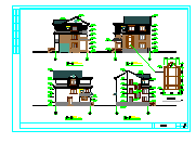 简单实用的新型农村住宅建筑施工设计图纸-图二