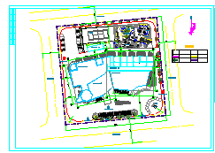 某地开原酒店建筑CAD设计施工图纸-图一