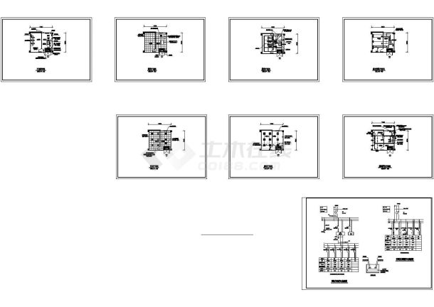 机房电气施工图-图一