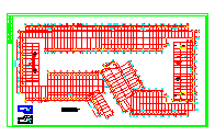 某学校学生宿舍建筑施工设计CAD图纸-图二