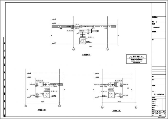 浙江省永康市某多功能商业综合体空调通风排烟系统设计施工CAD图纸_图1