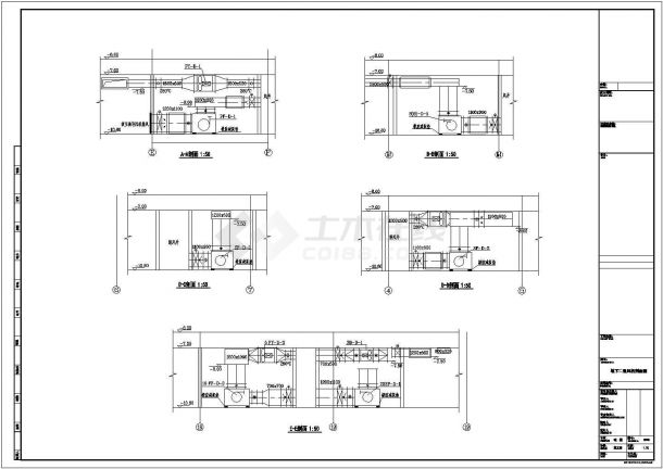 浙江省永康市某多功能商业综合体空调通风排烟系统设计施工CAD图纸-图二