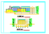 教学综合楼建筑cad设计施工方案图-图一