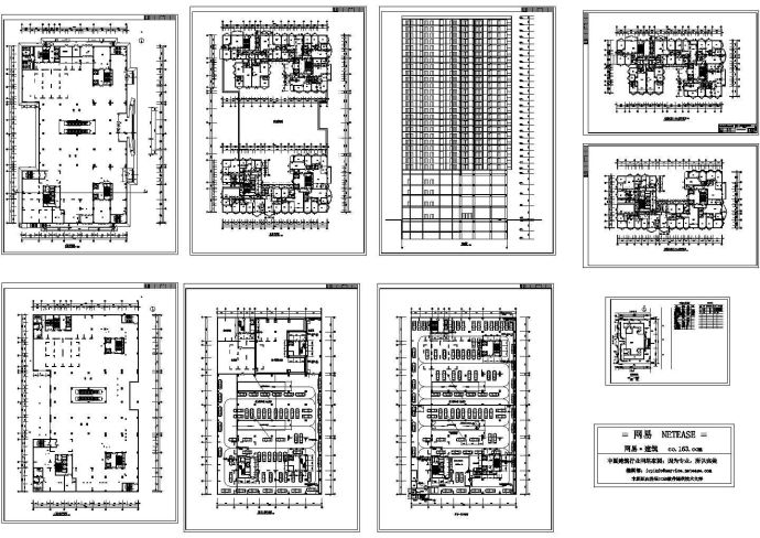 高层商住楼建筑图_图1