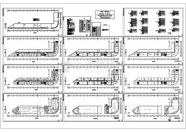 多层办公楼电气设计图-图二