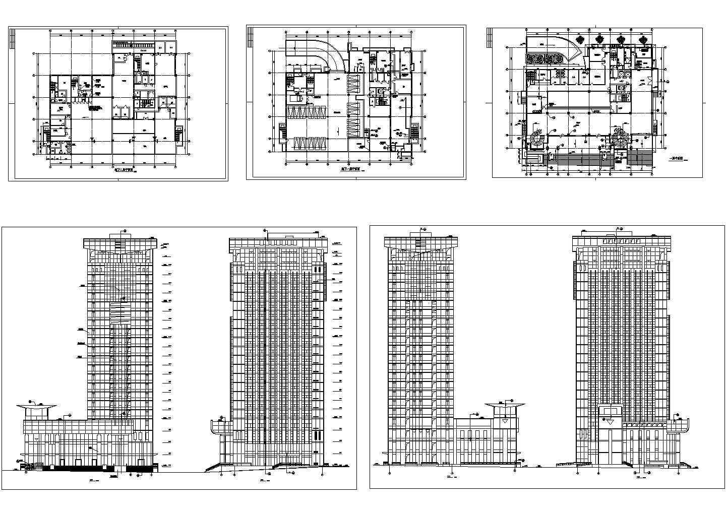 办公大楼建筑全套建筑设计方案图
