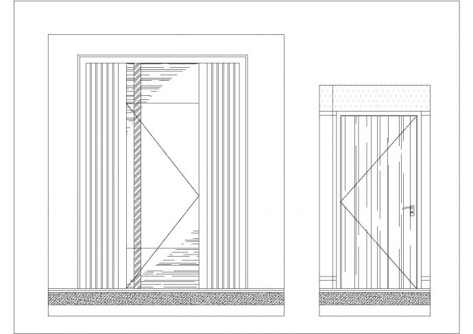 某别墅样板房高尔夫会所CAD详细完整构造图_图1
