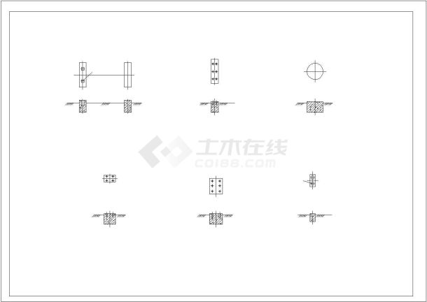 某含铜废水及废渣治理工艺CAD环保完整设计施工图-图二