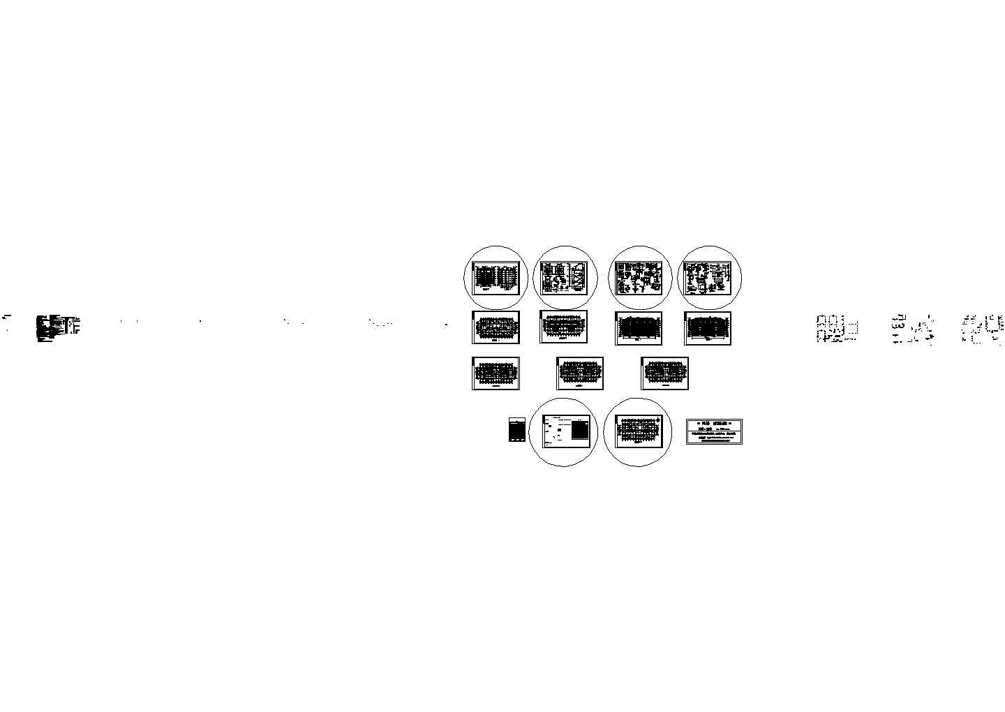 公寓住宅楼全套建筑图