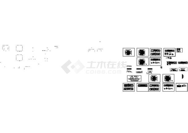 报告厅施工图-图二