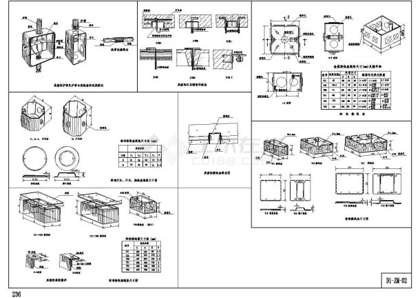 小水电站机电设计图（D1）-ZM-图一