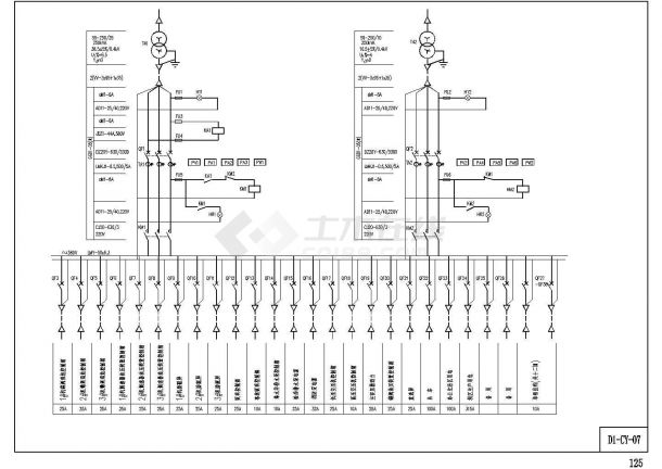 小水电站机电设计图（D1）-CY-图一
