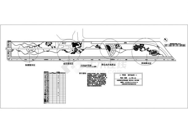 竹园景观规划总平面图-图二