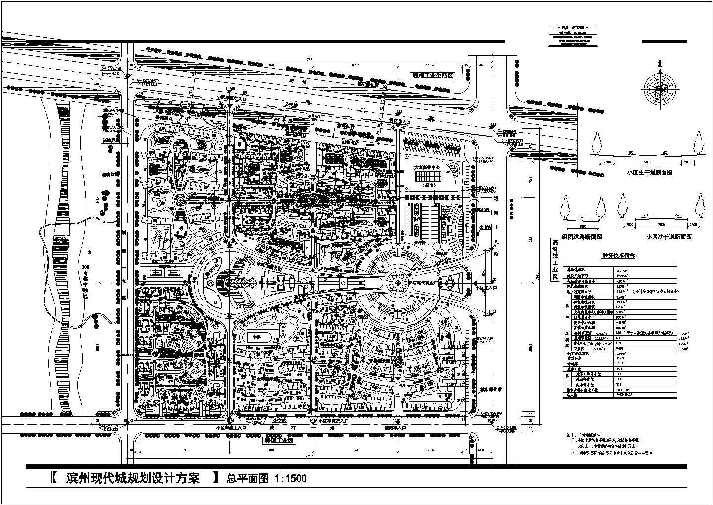 滨州现代城规划设计方案