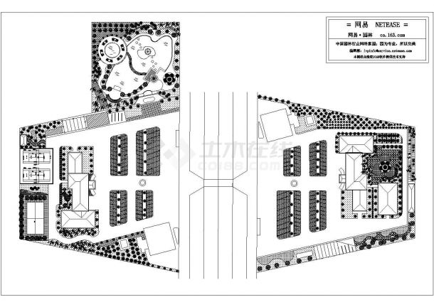 许平南高速公路服务区景观设计图-图二