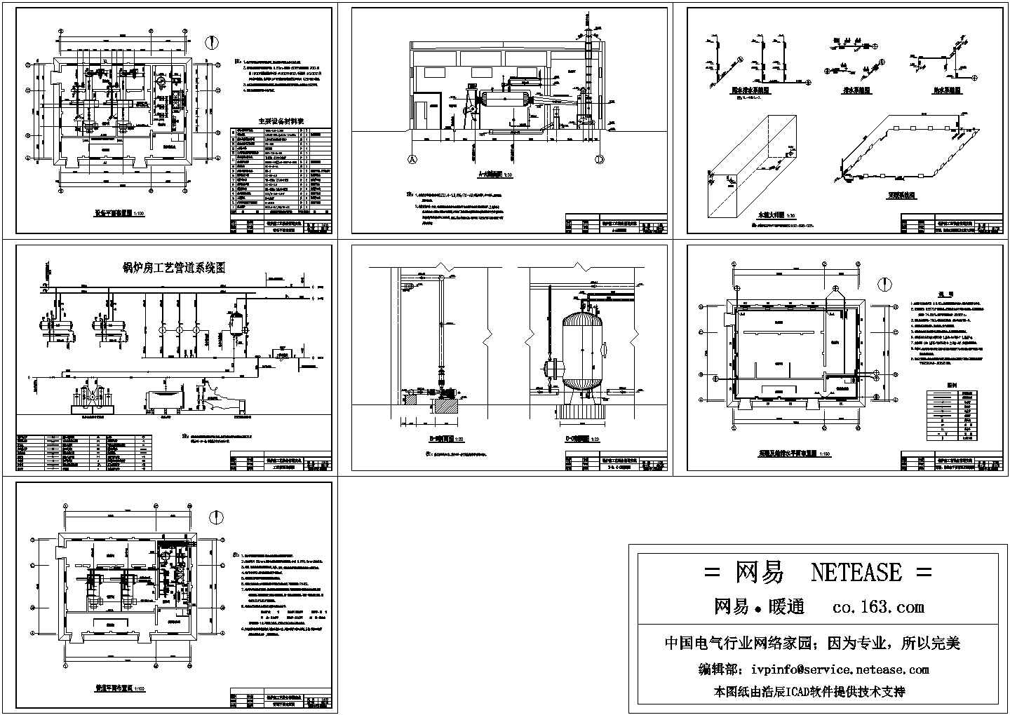 锅炉房工艺及水暖设计