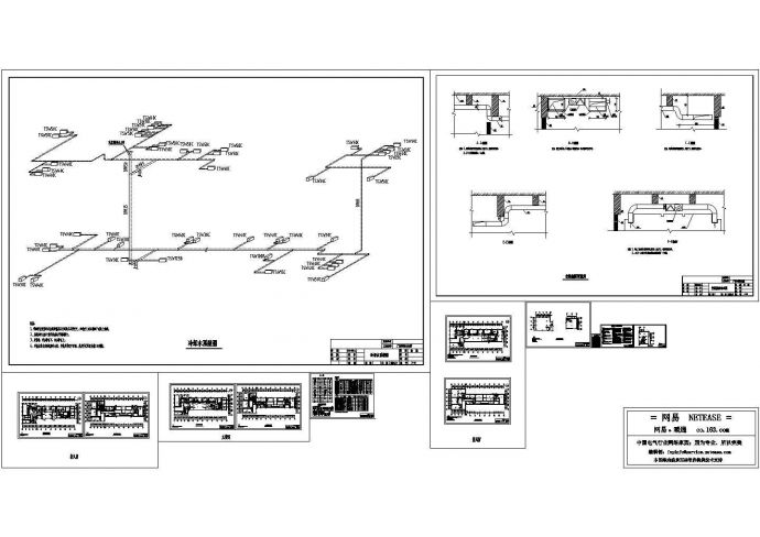 水环热泵系统设计图纸_图1