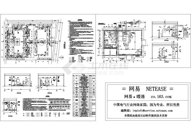 室外管网及锅炉房平面-图一