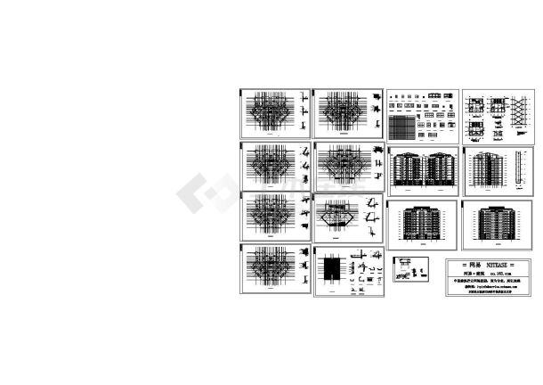 小高层住宅楼建筑图-图二